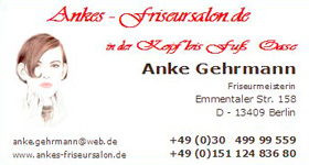 Ankes Friseursalon ENGELSHAAR